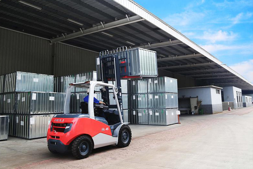 島津合力叉車-安全閥應(yīng)用